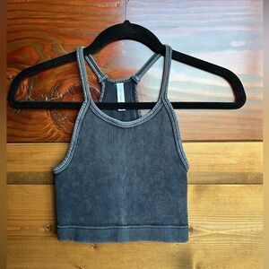 Zenna Ribbed Cropped Tank